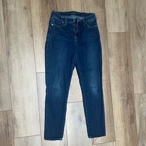Lucky Brand Dark Blue Hayden Skinny Straight Leg Jeans Size 2 / 26